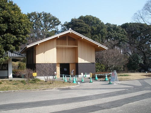 展示のために増築された建物