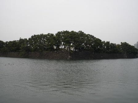 日比谷濠に残る石垣