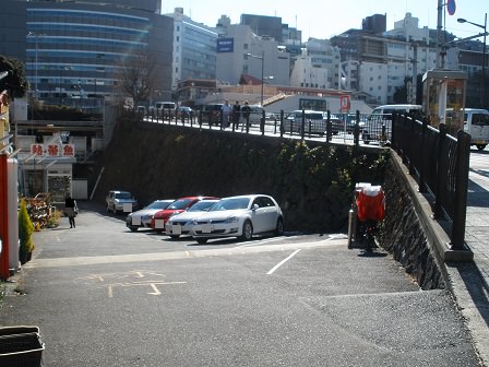 江戸城の市ヶ谷門跡