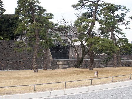 坂下門の渡櫓門